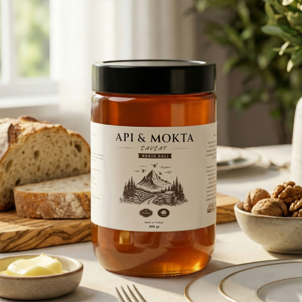 Api&Mokta 850 Gr Kekik Balı – Katkısız, Doğal Artvin Şavşat Balı