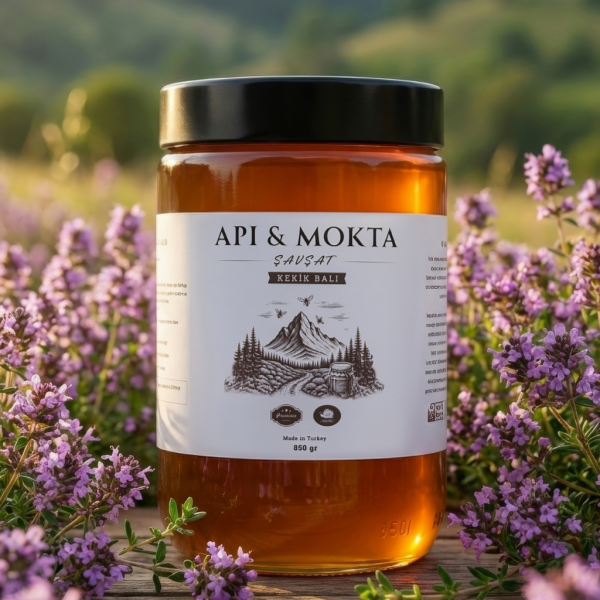 Api&Mokta 850 Gr Kekik Balı – Katkısız, Doğal Şavşat Balı