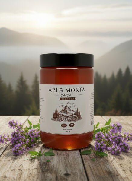 Api&Mokta 850 Gr Kekik Balı – Katkısız, Doğal Şavşat Balı