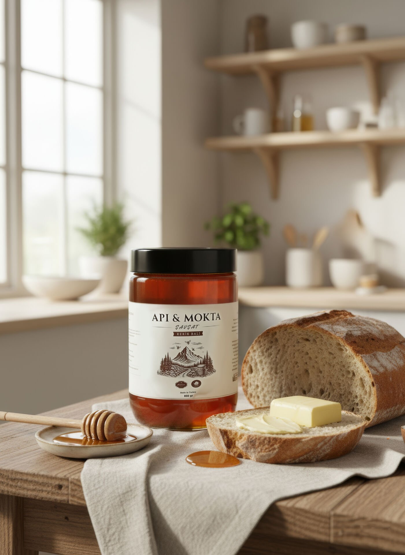 Api&Mokta 850 Gr Kekik Balı – Katkısız, Doğal Şavşat Balı