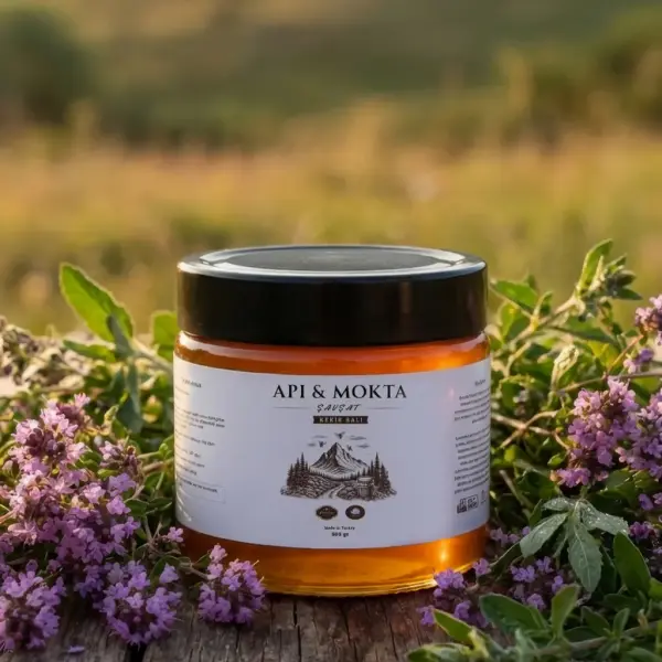 Api&Mokta 500 Gr Kekik Balı Artvin Şavşat'ın Katkısız Doğal Balı