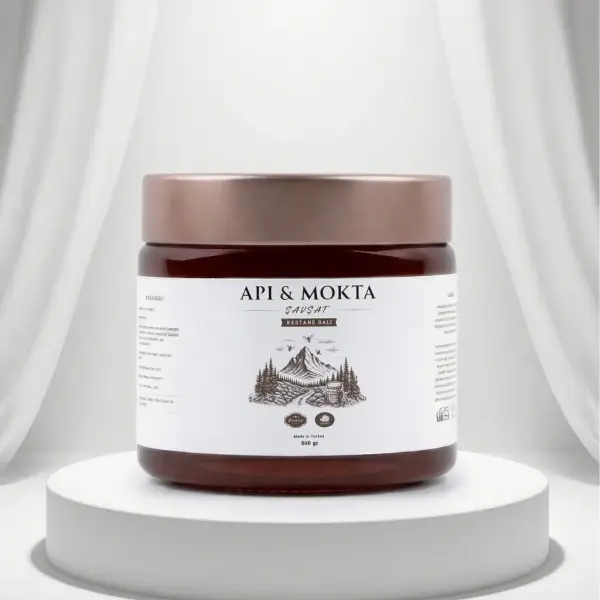 Api&Mokta 500 Gr Kestane Balı Artvin'in Katkısız Doğal Balı