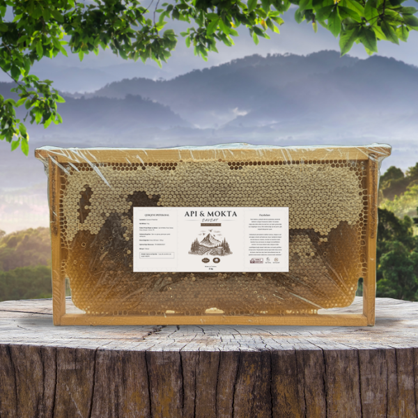 Api&Mokta Çerçeve Petek Bal – Yaklaşık 3 Kg Saf Doğal Bal