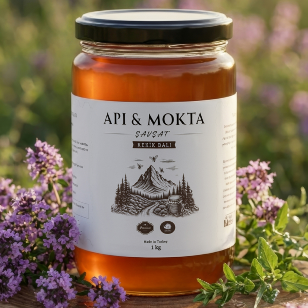 Api&Mokta 1 kg Kekik Balı - Doğal, Katkısız Artvin Şavşat Balı