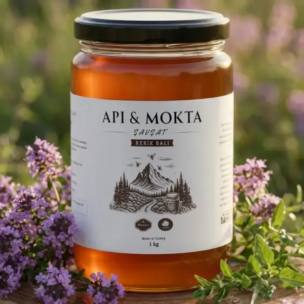 Api&Mokta 1 kg Kekik Balı - Doğal, Katkısız Artvin Şavşat Balı