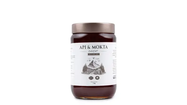 Api&Mokta Kestane Balı 1 Kg Yoğun Aromalı, Katkısız Artvin Şavşat Balı
