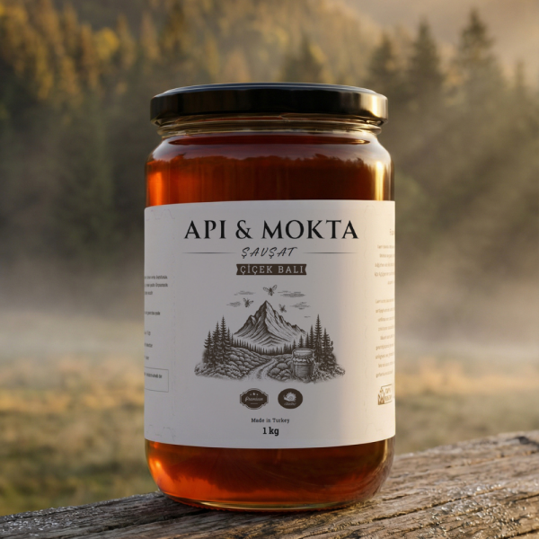 Polifloralı Doğal Çiçek Balı - Katkısız, Doğal Artvin Şavşat Balı 1 kg