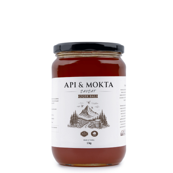 Polifloralı Doğal Çiçek Balı - Katkısız, Doğal Artvin Şavşat Balı 1 kg