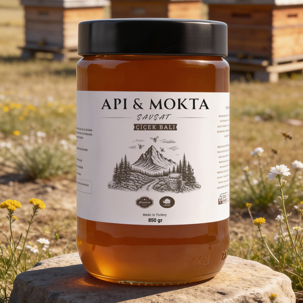 Polifloralı Doğal Çiçek Balı - Katkısız, Doğal Artvin Şavşat Balı 850 gr