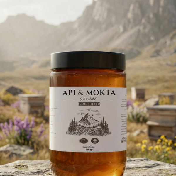 Polifloralı Doğal Çiçek Balı - Katkısız, Doğal Artvin Şavşat Balı 850 gr