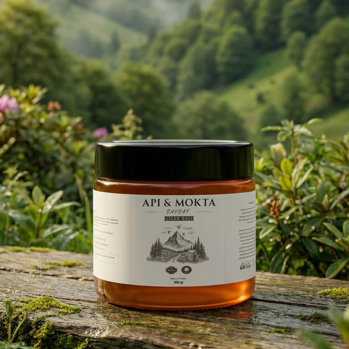 Polifloralı Doğal Çiçek Balı - Katkısız, Doğal Artvin Şavşat Balı 500 gr