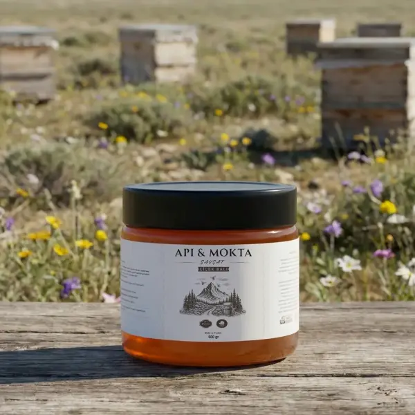 Api&Mokta Doğal Çiçek Balı 500 gr – Artvin Şavşat Yayla Üretimi