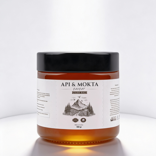 Polifloralı Doğal Çiçek Balı - Katkısız, Doğal Artvin Şavşat Balı 500 gr